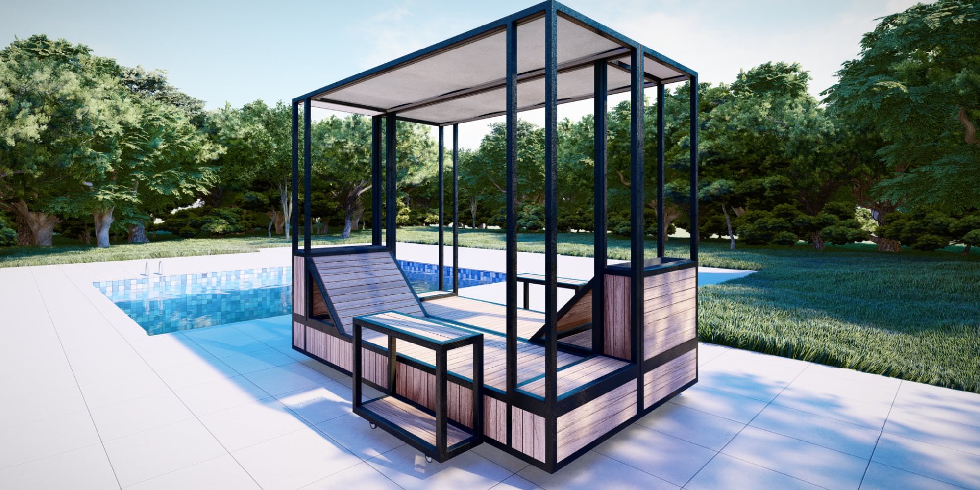 Khani Architecten - Loungebed — Peroli